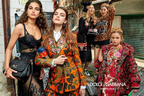 Dolce & Gabbana Fall 2017 Ad Campaign 